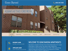 Tablet Screenshot of geno-baroni.com